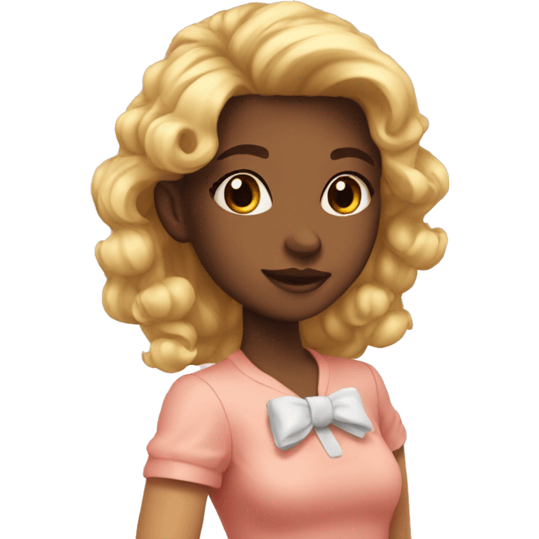 Cute Girl coquette  emoji