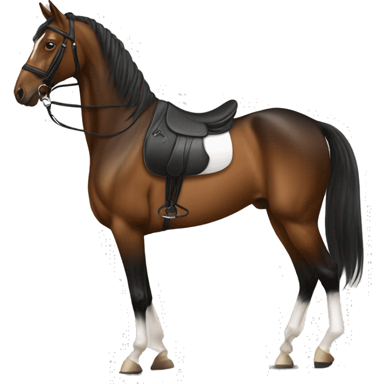 Dressage horse emoji