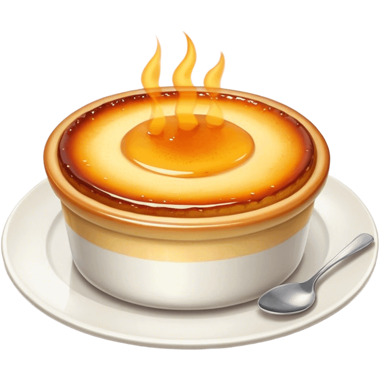 Creme brulee  emoji