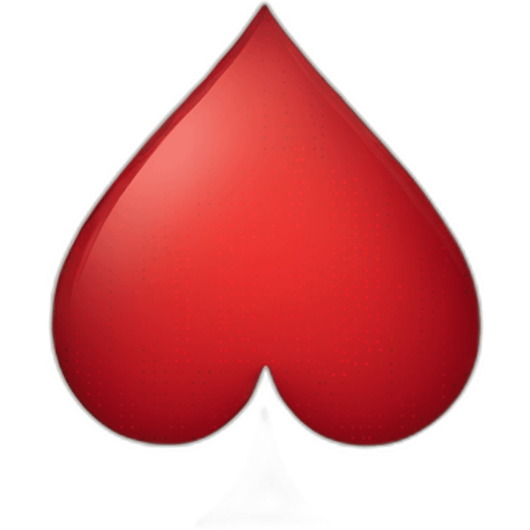 ace of hearts playing card emoji