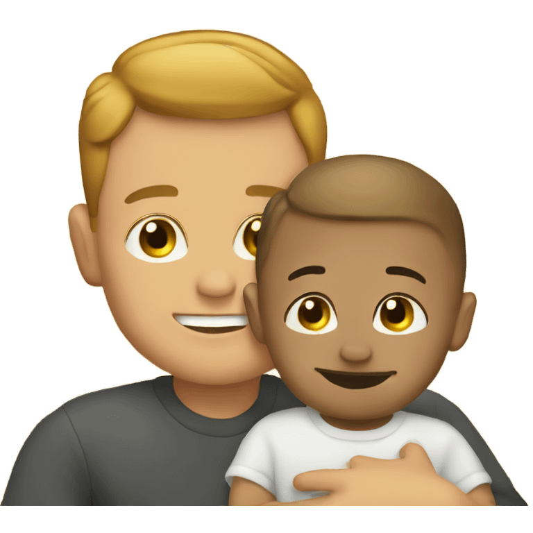 Gay Men and Baby emoji