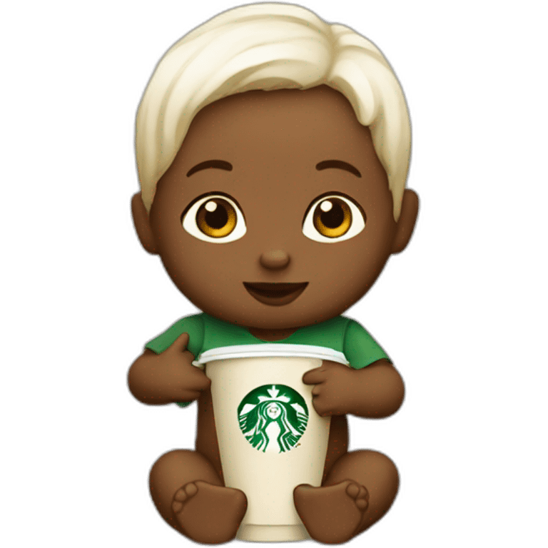 Starbucks baby emoji