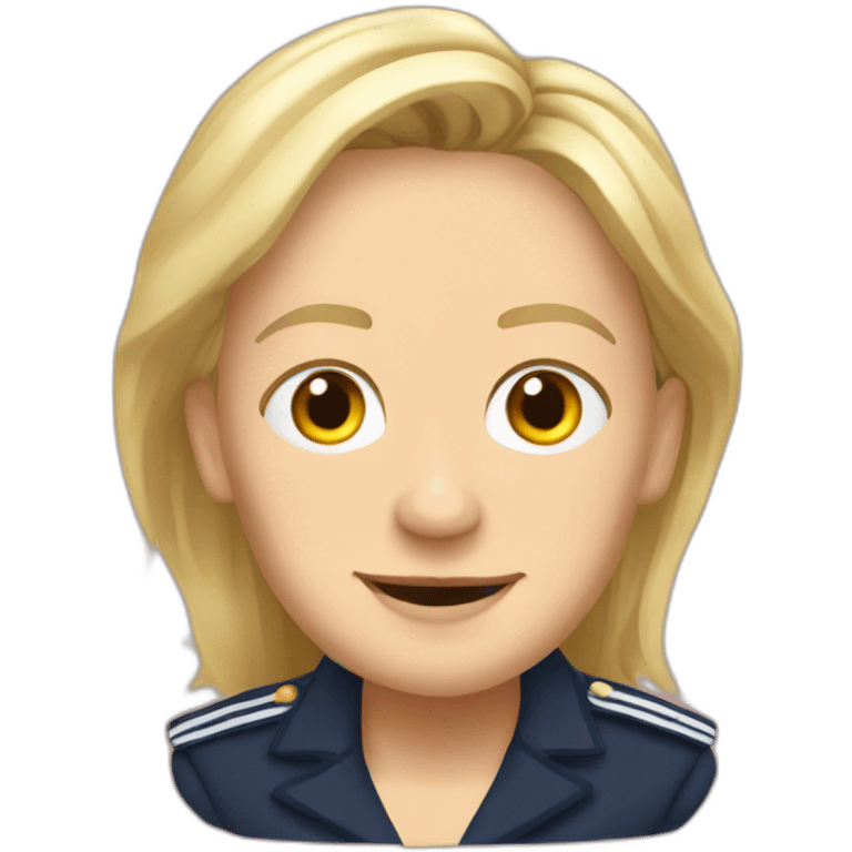 Marine lepen emoji