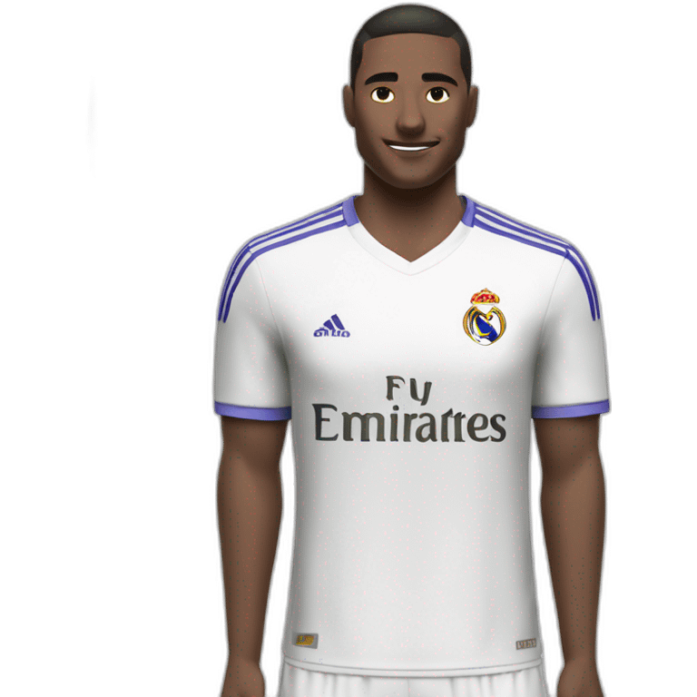 Maillot de foot du réal Madrid emoji