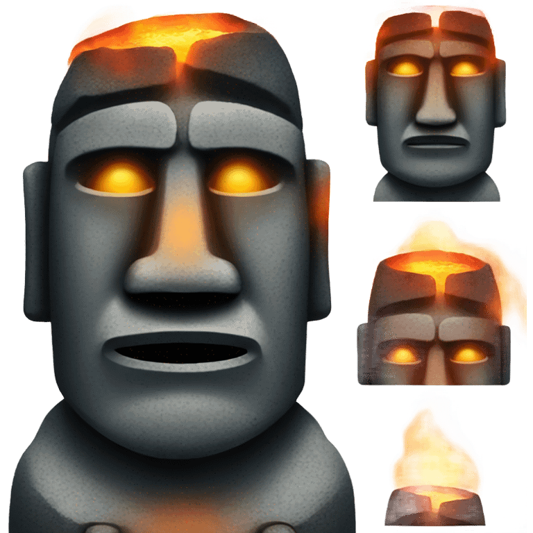 🗿🔥 emoji