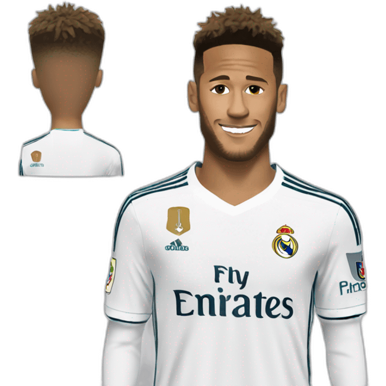 Neymar au Real Madrid emoji