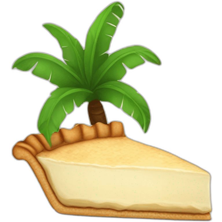 Coconut pie emoji