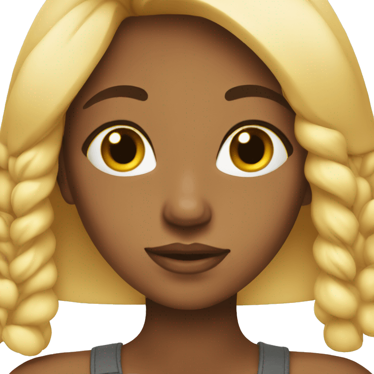 Attractive girl emoji