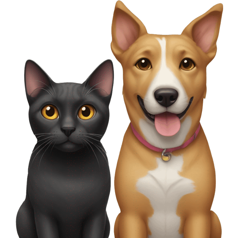 cat & dog emoji