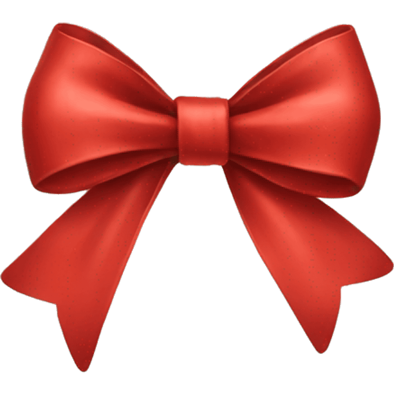 Red bow emoji