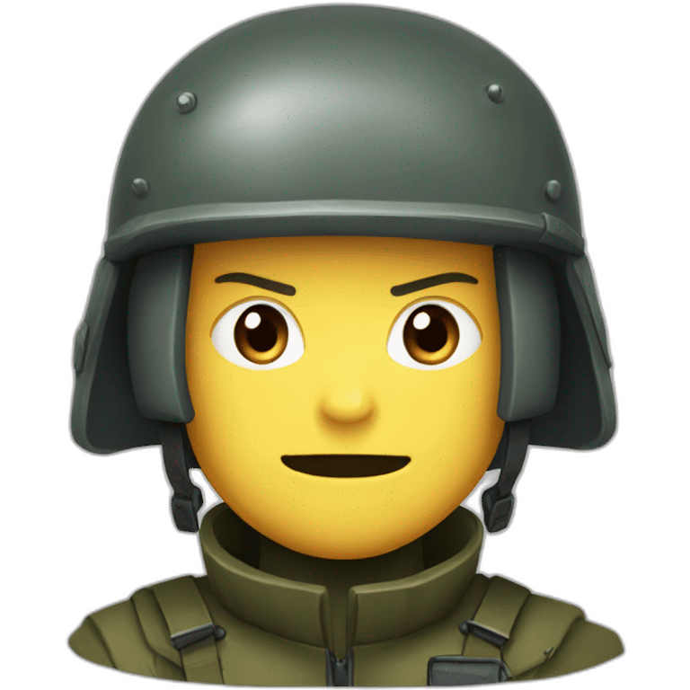 Naruto in an old German military helmet emoji