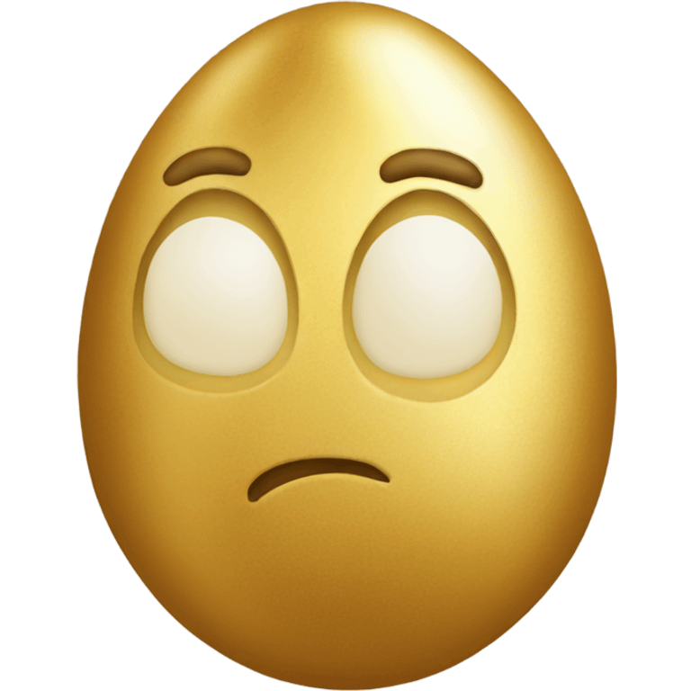 Golden egg emoji