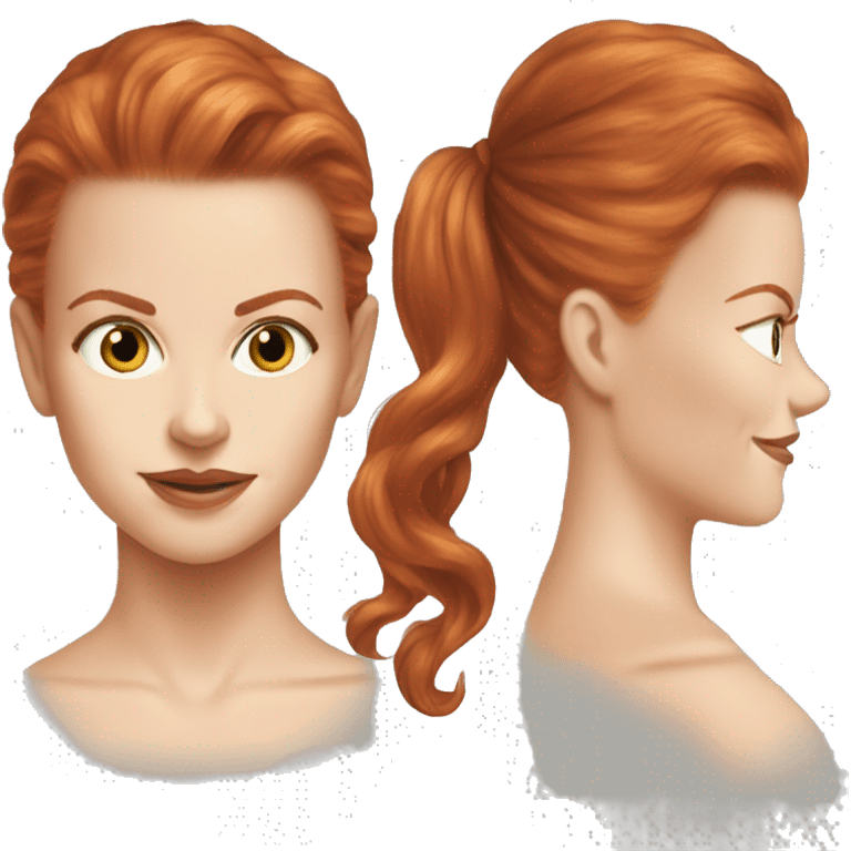 young Nicole Kidman redhair emoji