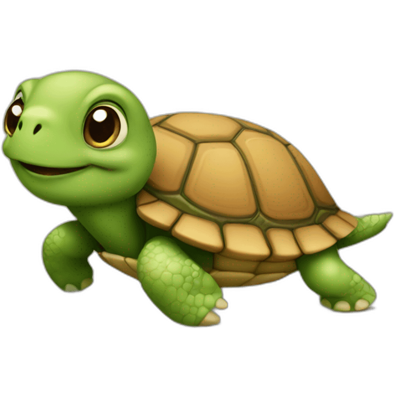 turttle with a smile emoji