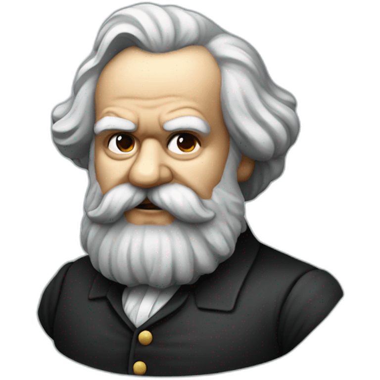 karl marx with breasts emoji