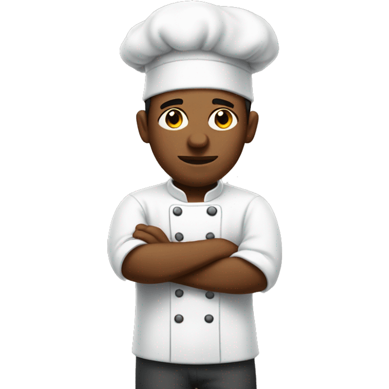 Very focused chef emoji