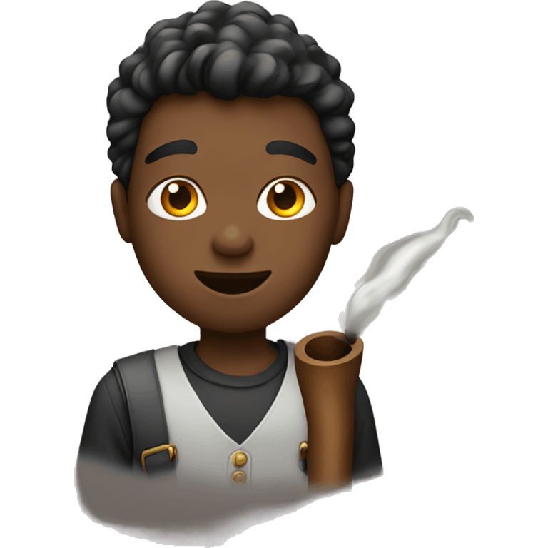 boy with pipe emoji