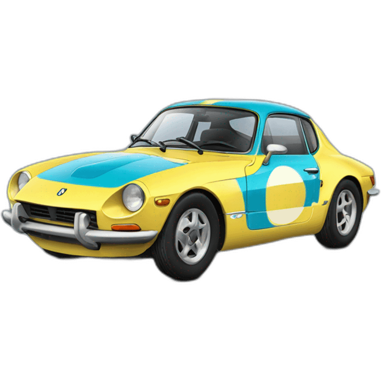 Alpine A110 emoji