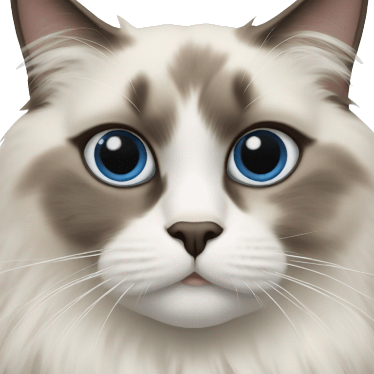 a ragdoll cat emoji