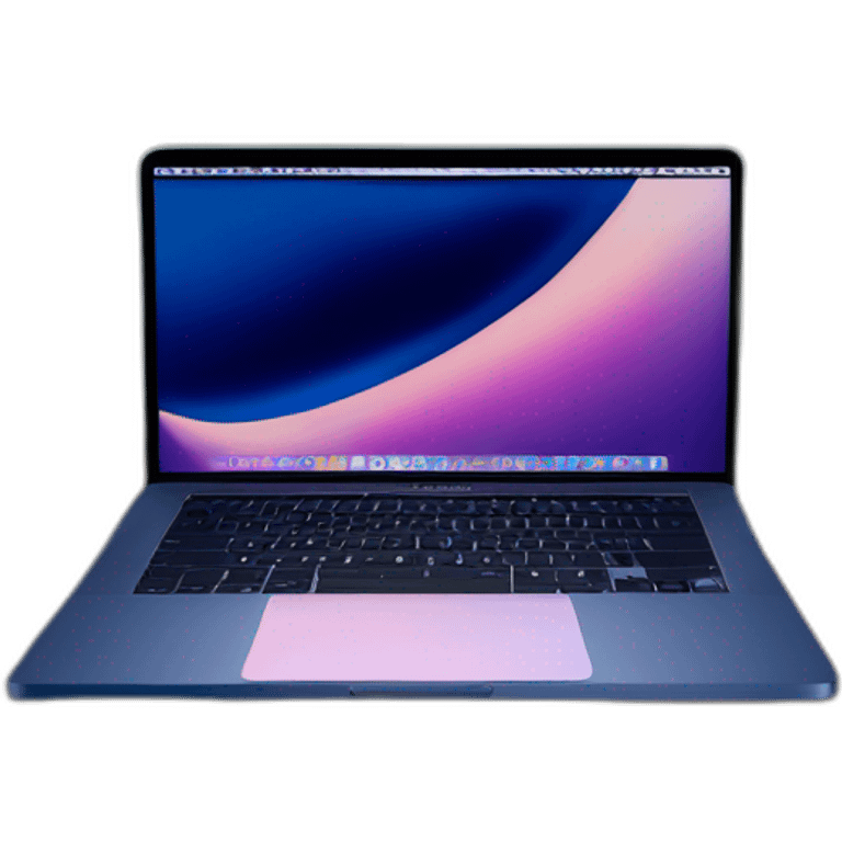 macbook pro 16 night blue emoji