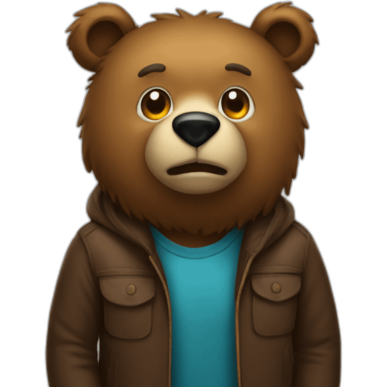 Fraud bear emoji