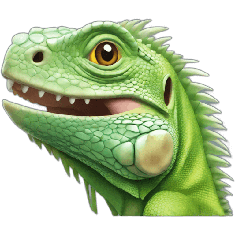 iguana moura emoji