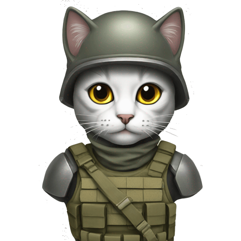 cat solider emoji