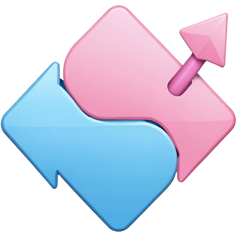 pastel button arrow emoji