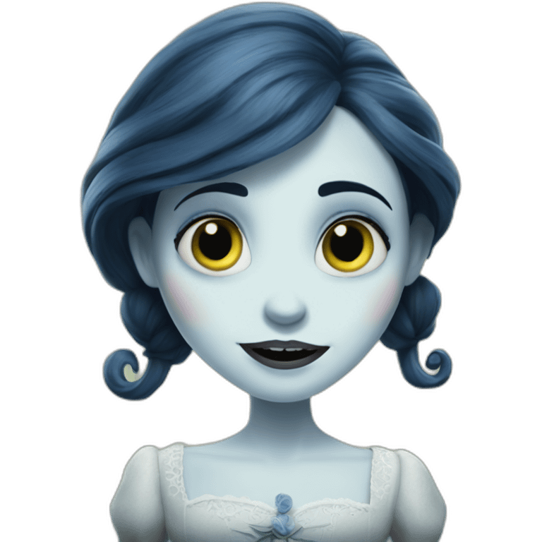 Emily from The Corpse Bride emoji