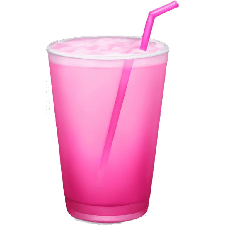 Pink drink emoji