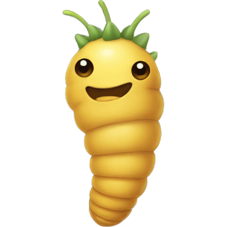 The larva emoji