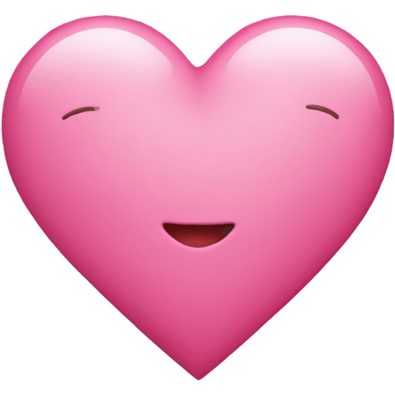 Pink heart emoji