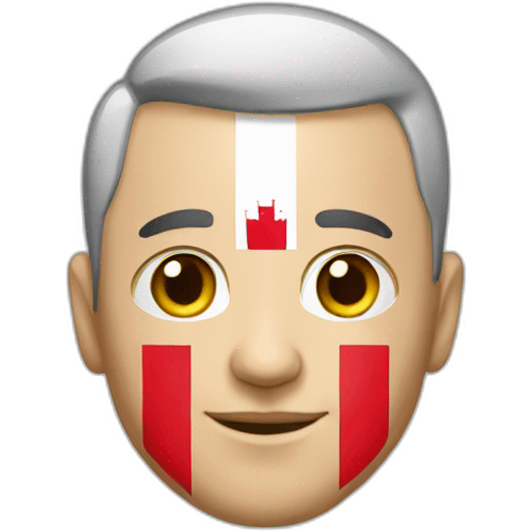 man with polish flag emoji