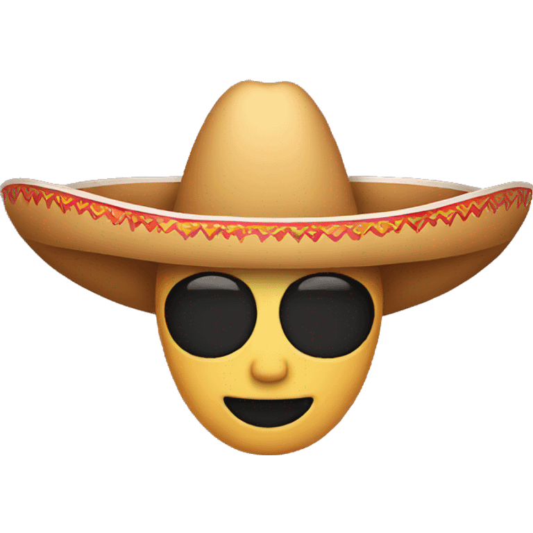 Mexican sombrero emoji