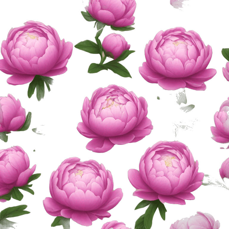 Peony emoji