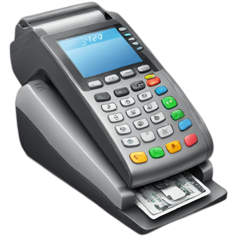 Android mobile payment terminal emoji