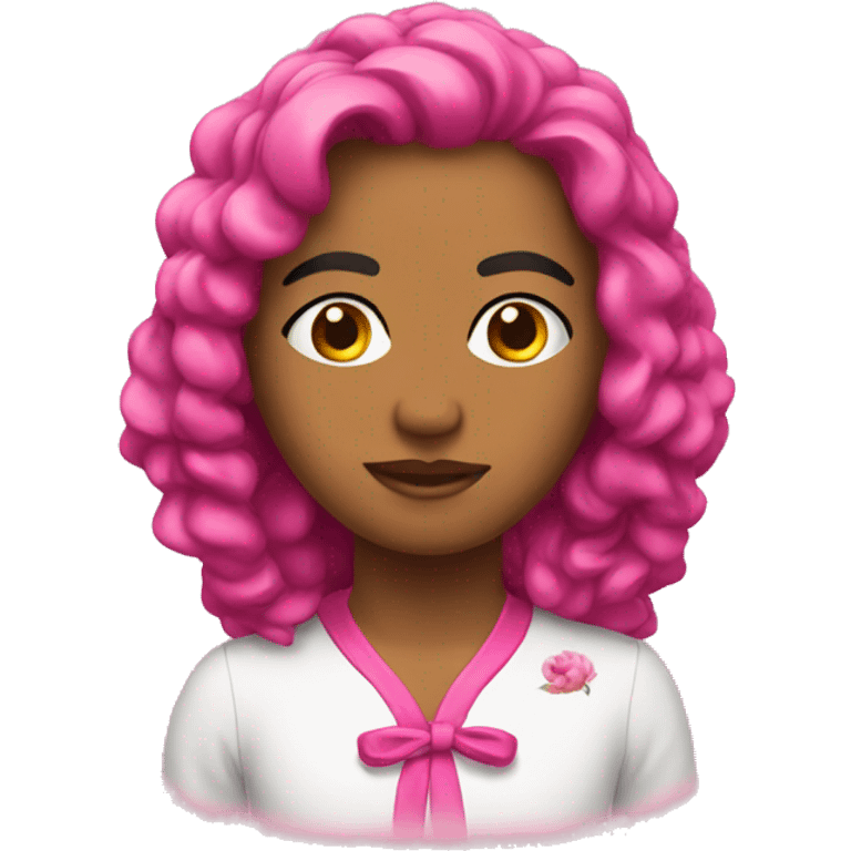 lazo rosa  emoji