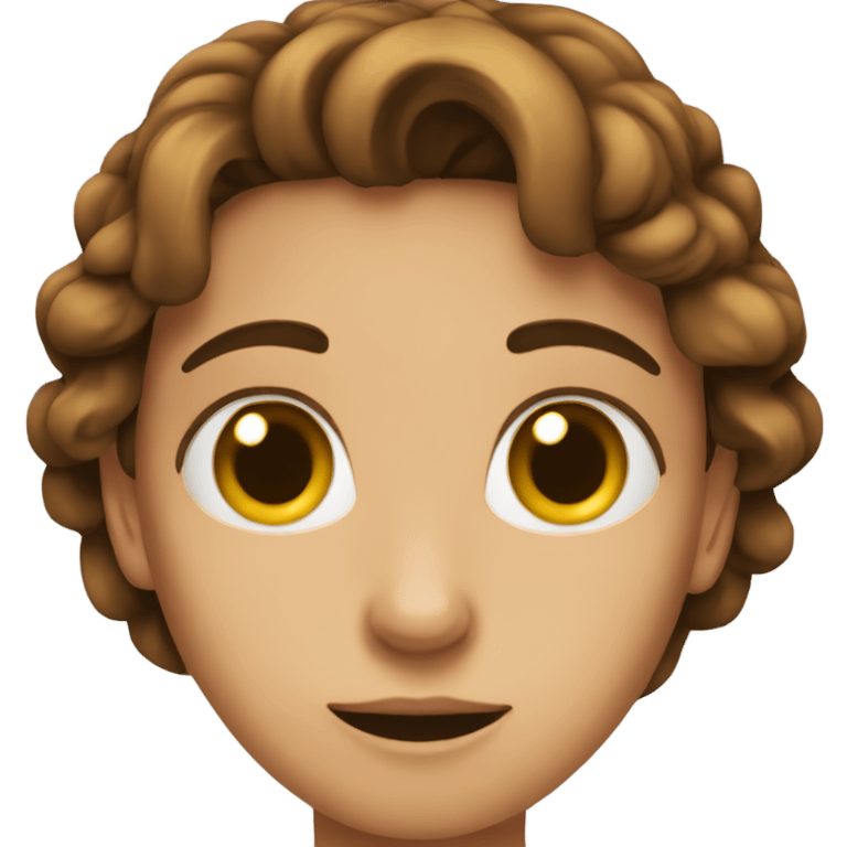 brunnete emoji