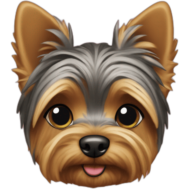 yorkie cookie emoji