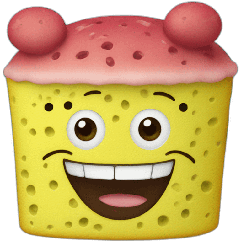 Patrik in sponge bob emoji