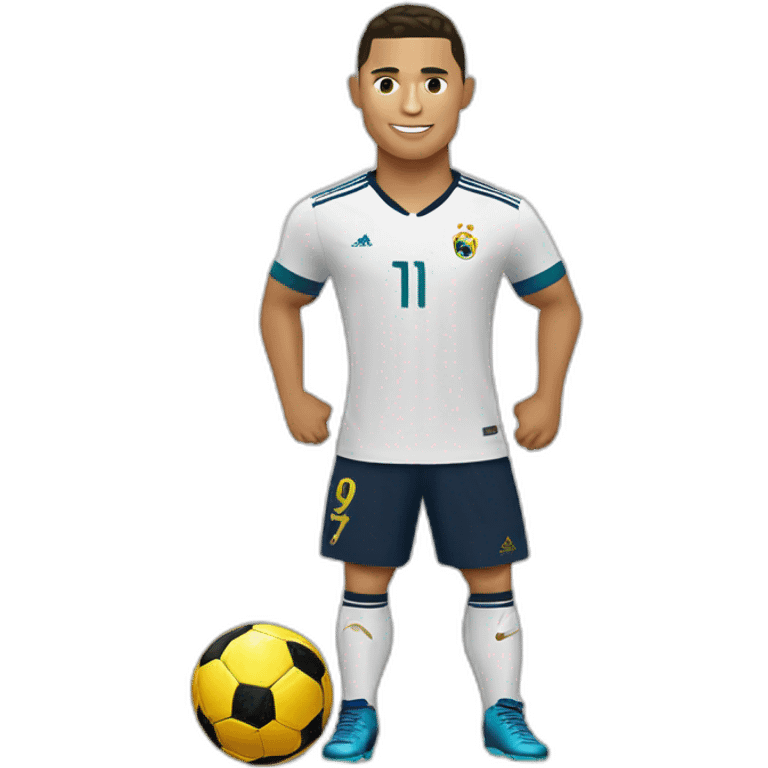 Ronaldo ballon d'or emoji