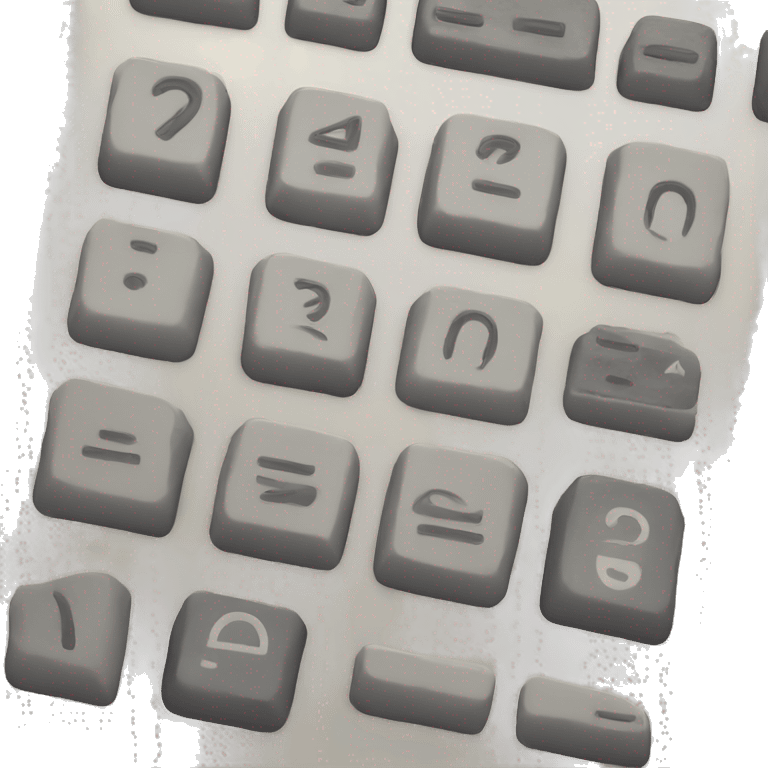 Keypad emoji