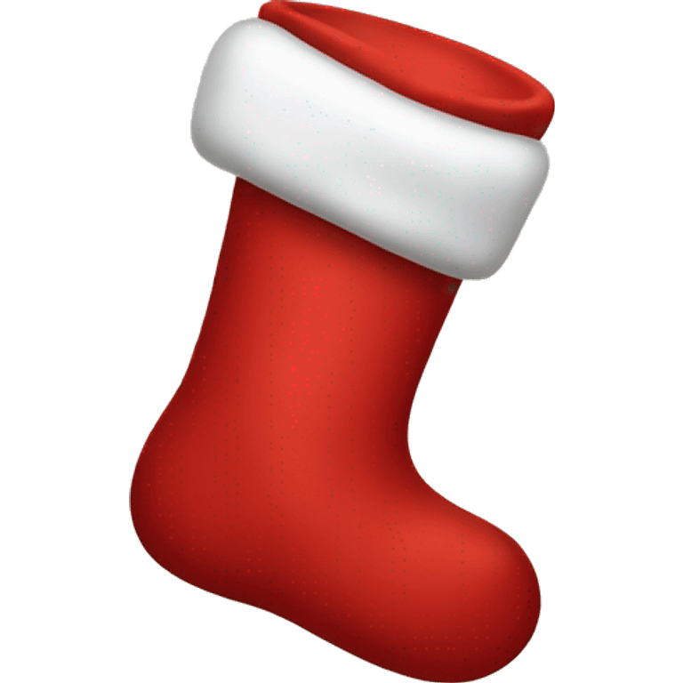 red stocking emoji