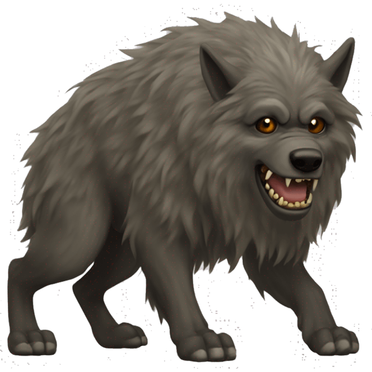 Warg - lord of the rings  emoji