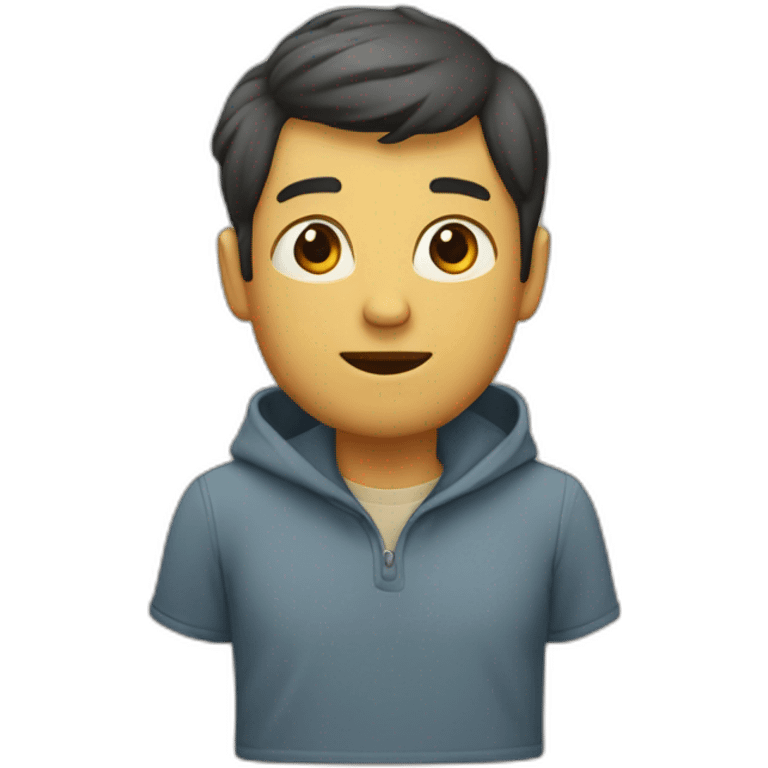 homme calvitie emoji