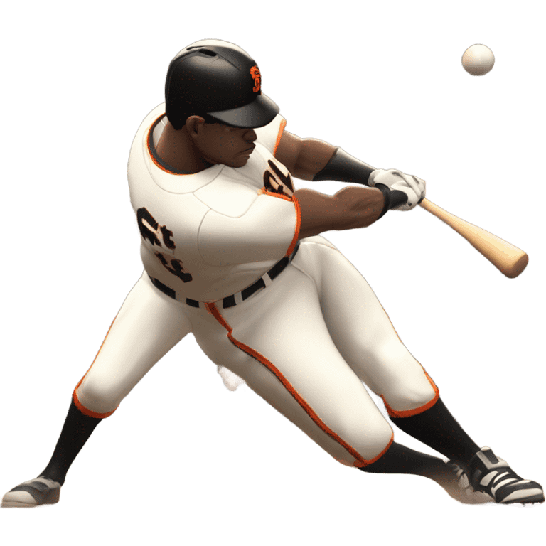 SF Giants player beating LA Dodgers  emoji