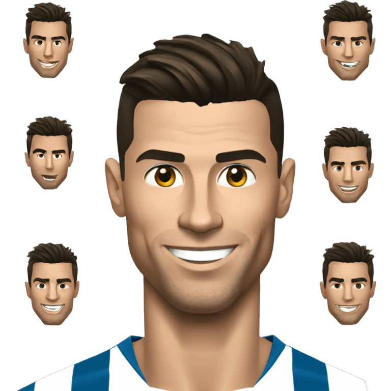 Cristiano ronaldo saying messi emoji