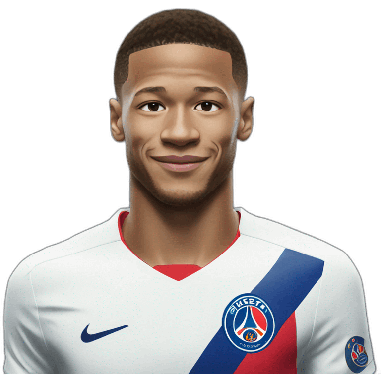 Mbappé sur Neymar emoji