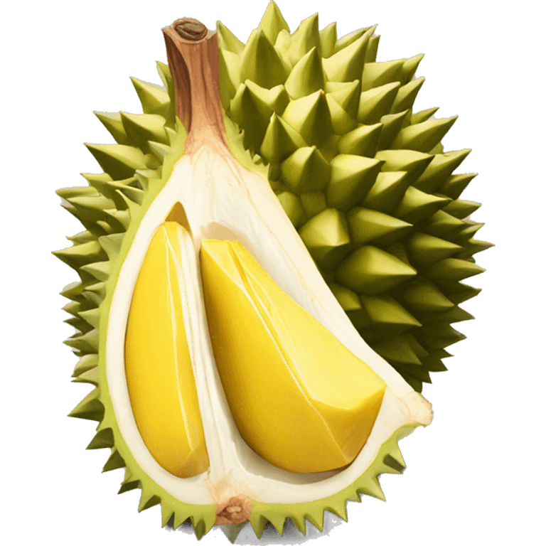 Durian fruit emoji