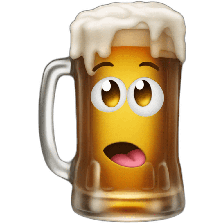 Emoji qui boit une bière 🍺 emoji